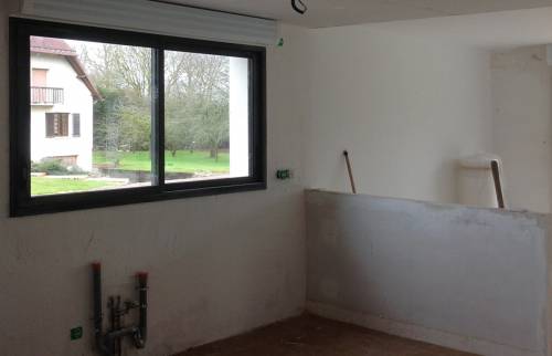 Changement de fenêtre, faux plafond