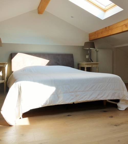 Lozanne (69380) : Aménagements de combles en suite parentale