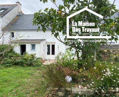 Rénovation totale d’une maison ancienne avec beaucoup de cachet face mer à Damgan