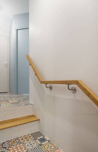 Rénovation intérieure- zone entrée/ escalier- VERTOU