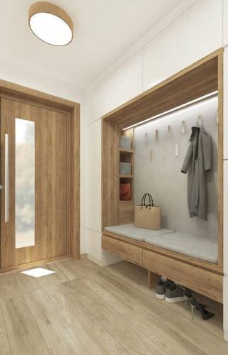 Entrée avec coin assise