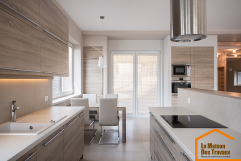 agrandissement d'une cuisine à cabestany