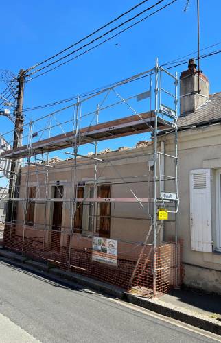 Début travaux 