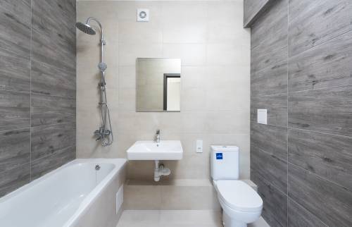 salle de bain tendance grise