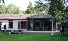 Extension maison bois 