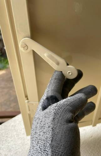 Volet métallique refait à neuf