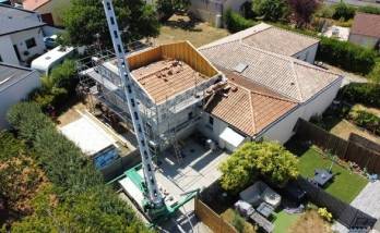 Surélévation d'une maison aux Sorinières (44840) - Projet en cours