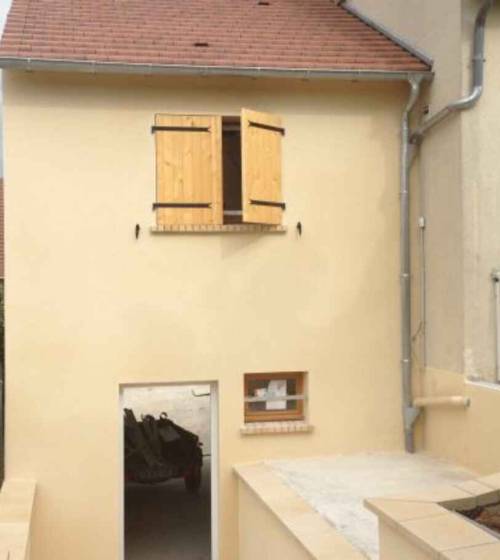agrandissement d'une maison par l'arrière à Crécy-la-Chapelle 