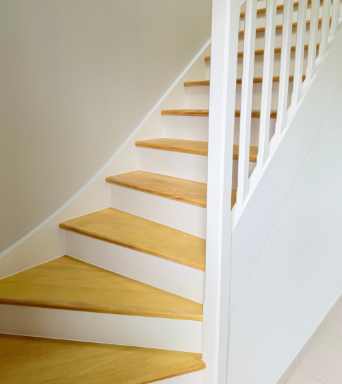 Belle rénovation d'escalier à Melesse (35520)