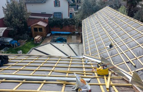 Rénovation de couverture et isolation