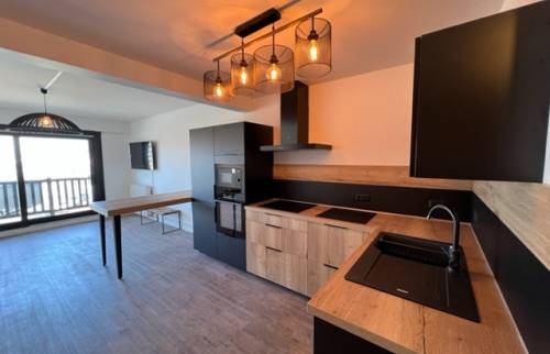 Cuisine rénovée ouverte sur le séjour