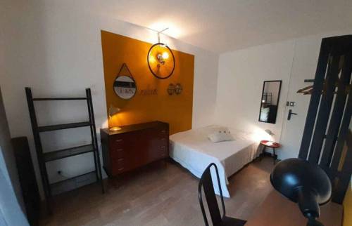 chambre ton jaune