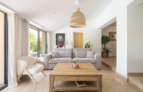 Rénovation complète d'une maison à Basse-Goulaine - Salon