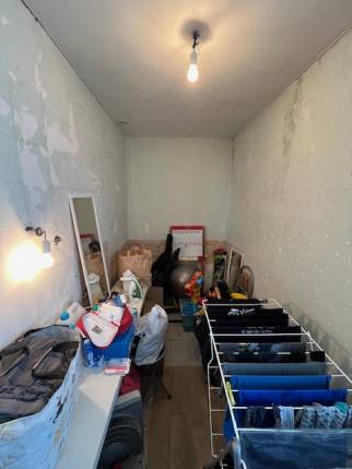 Buanderie avant travaux de transformation en salle de bain - Nantes 44