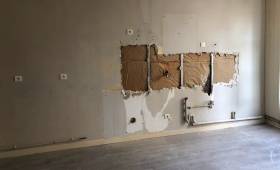 Réfectiond es murs de la cuisine
