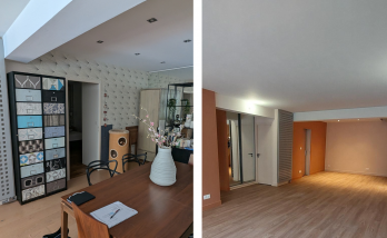 Rénovation de salon Orléans Sud