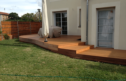 Création d’une terrasse à Pierrevert (04860)