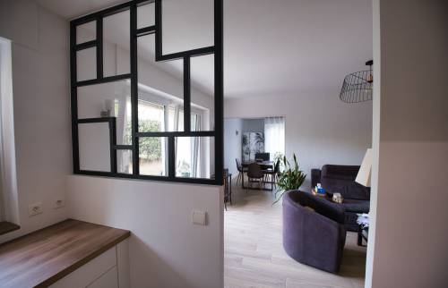 Rénovation de cuisine en longueur à Antony (92)