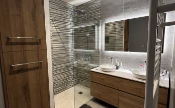 vue d'ensemble de la salle de bain