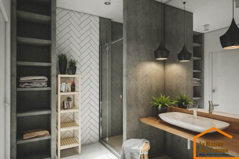 renovation salle de bains moderne