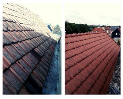 Pose d'une nouvelle couverture de toit