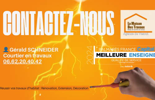 C’est la simplicité avec laquelle tout s’est mis en place. En contactant Gérald Schneider, courtier en travaux à l’agence La Maison Des Travaux Vesoul – Lure – Jussey