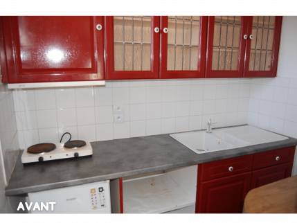 avant la rénovation de cuisine
