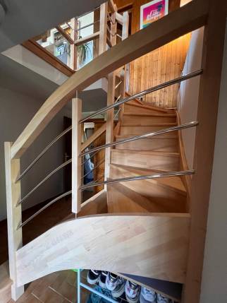 Remplacement d’un escalier à Entrelacs