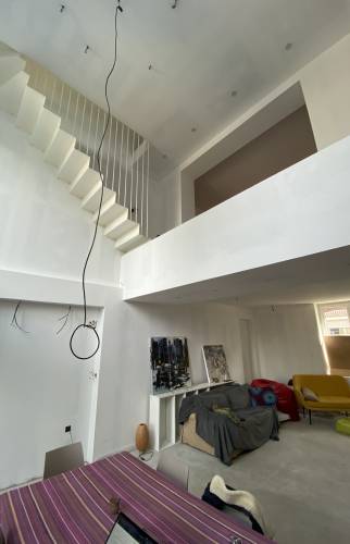 Esprit loft aux étages