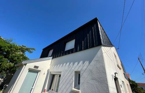 Surélévation de maison à Nantes