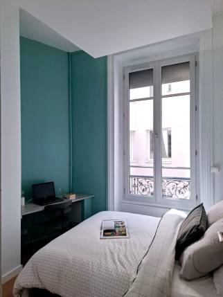 Transformation et division d'un appartement en 1 T2 et 1 T3 destinés à la location, Lyon (69009)