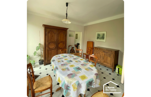 Salle à manger avant rénovation