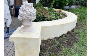 Rénovation muret en briques