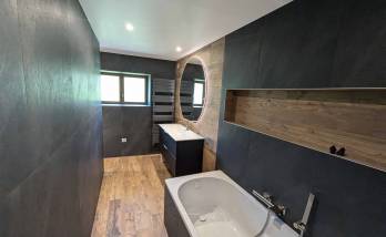 salle de bains rénovation moderne