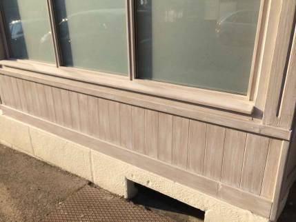 Rénovation de la façade d'un immeuble à Ouistreham (14150)