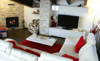 insert cheminée salon