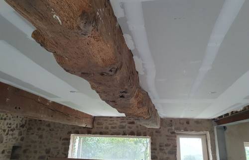 Isolation du plafond 