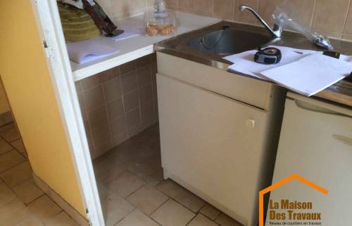 Ancienne Kitchenette avant démolition