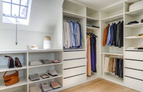 Création d'un dressing sur mesure