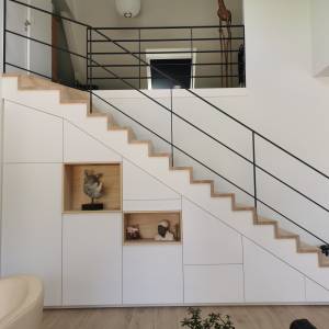aménagement sous escalier Sarzeau Emilie LEIBER