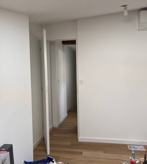 Chambre combles aménagées