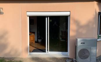 Fenêtre rénovée vue extérieure La Maison Des Travaux Bruz