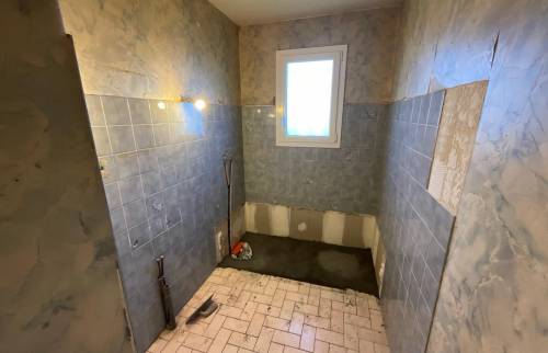 début des travaux et désencombrement