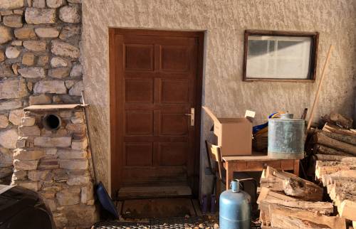 porte d'entrée avant travaux