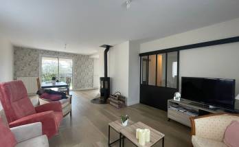 Rénovation de maison avec installation de porte verrière coulissante - Saint-Léger-sous-Cholet (49)