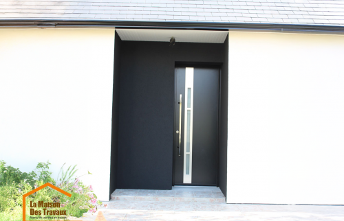 porte en acier avec isolation renforcée 