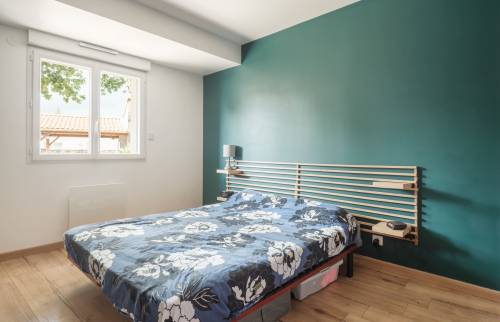 Extension pour créer deux chambres à La Haie-Fouassière (44690)- chambre