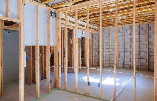 Montage ossature bois pour cuisine buanderie - Nantes-Nord- 44300 -