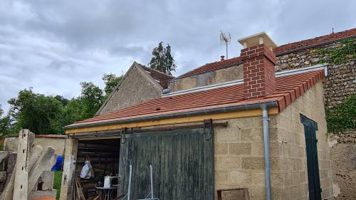 Rénovation de la couverture de la dépendance