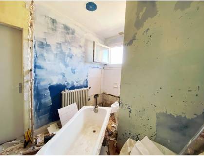 Dépose de l'ancienne salle de bain - Cholet 49